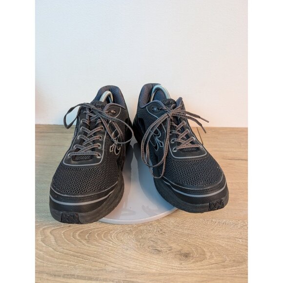 Gravity Defyer Gdefy Mighty Walk Mens Size 11 Black Gray Running Shoes Flaw - Picture 1 of 12